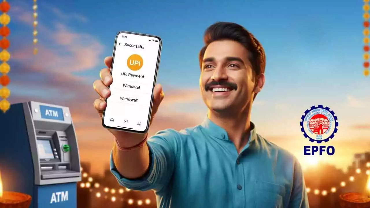 EPFO का दिवाली तोहफा: अब ATM और UPI से तुरंत निकालें PF का पैसा