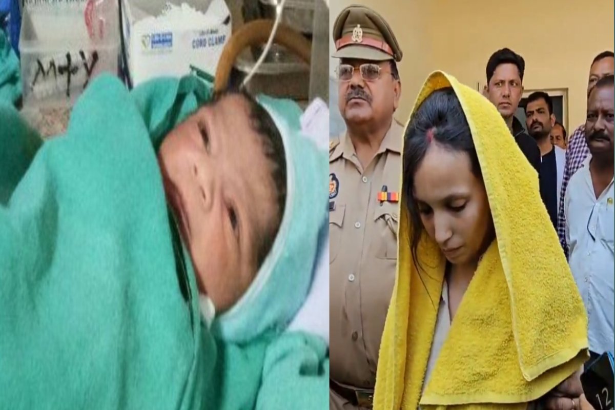 मेरठ: 'नीले ड्रम' वाली मुस्कान बनी मां, जेल में बंद पति की कातिल ने दी बेटी को जन्म