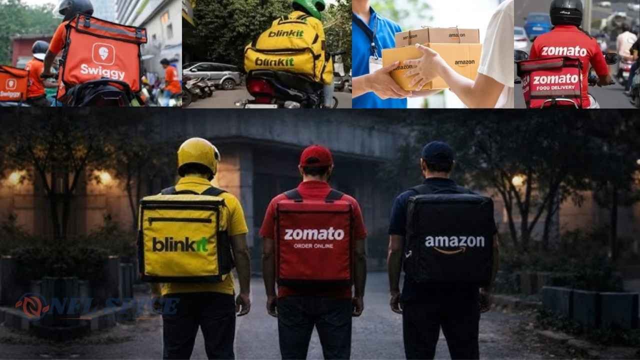 न्यू ईयर 2026 से पहले बड़ी हड़ताल: Swiggy–Zomato, Amazon–Flipkart के लाखों डिलीवरी पार्टनर करेंगे ऐप लॉग-ऑफ, ऑनलाइन ऑर्डर पर भारी असर