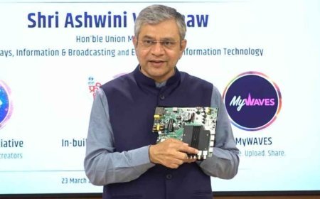 अश्विनी वैष्णव ने किया ‘MyWAVES’ और AI स्किलिंग का आगाज, अब बिना सेट-अप बॉक्स चलेगा DD Free Dish