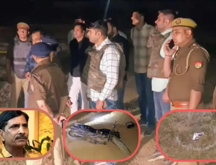 गाजियाबाद एनकाउंटर: सलीम वास्तिक पर हमला करने वाला शूटर ढेर, लोनी में 10 मिनट तक चली ताबड़तोड़ गोलियां