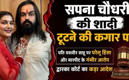 सपना चौधरी की शादीशुदा जिंदगी में भारी तूफान! पति पर लगाए घरेलू हिंसा के गंभीर आरोप, कोर्ट ने आधी रात को लिया बड़ा फैसला