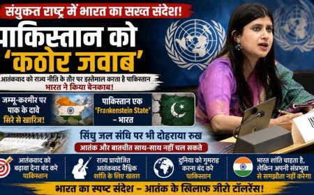 UN में भारत का पाकिस्तान पर तीखा जवाब, आतंकवाद पर घेरा