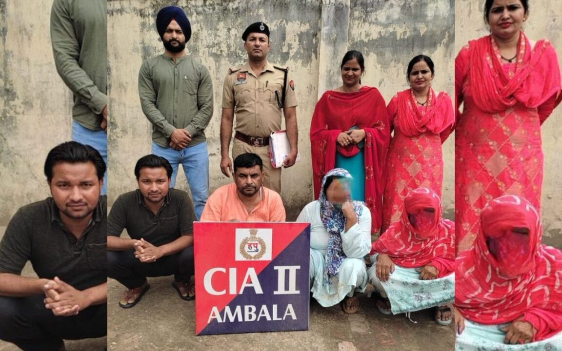 Home 11 Four accused arrested in Ambala theft case, gold chain and car recovered