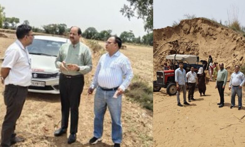 रेवाड़ी में मनरेगा के तहत विकास कार्यों का निरीक्षण, रोजगार सृजन पर जोर 1 Inspection of development works under MNREGA in Rewari, emphasis on employment generation