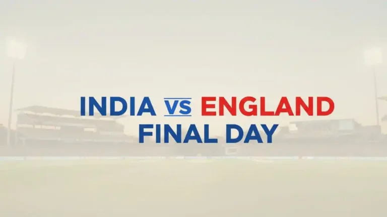 IND VS ENG