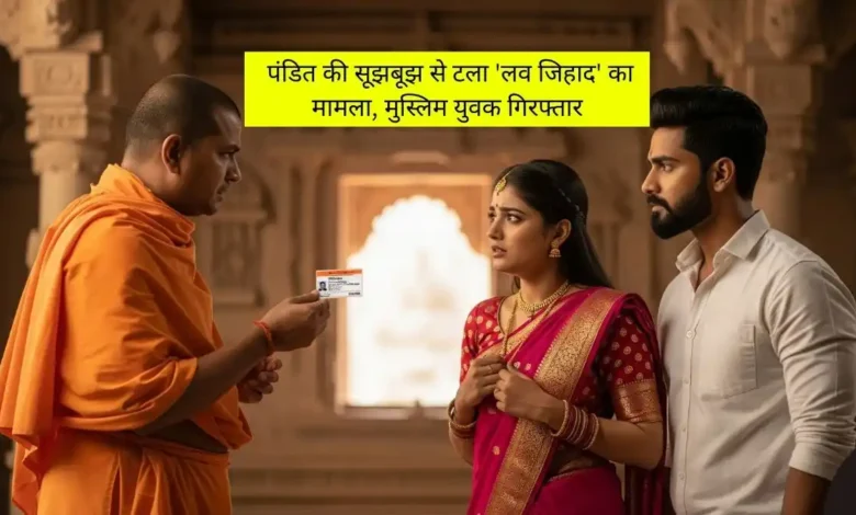 UP News: पंडित की सूझबूझ से टला 'लव जिहाद' का मामला, मुस्लिम युवक गिरफ्तार 1 UP News