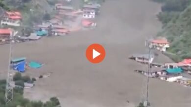 धराली, उत्तरकाशी में बादल फटने से भारी तबाही, वीडियो में कैद हुए दर्दनाक मंजर