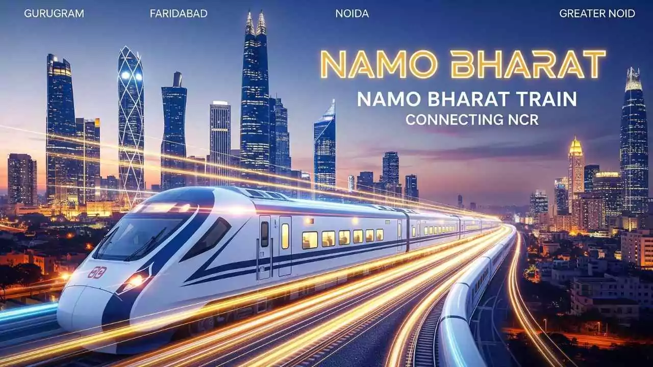 65 किमी का कॉरिडोर, 6 स्टेशन: नमो भारत ट्रेन दौड़ेगी गुरुग्राम से ग्रेटर नोएडा