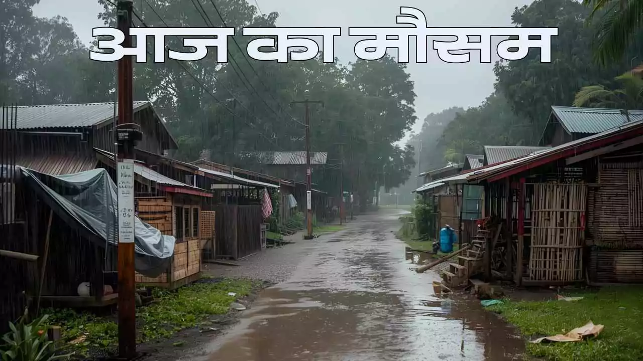 Aaj Ka Mausam: बारिश, धूप और बादल, जाने कहां कहां होगी बारिश और कहां रहेगा मौसम साफ़