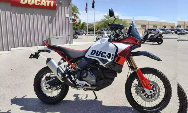 Ducati Desertx 2025 V2 Engine Launch News