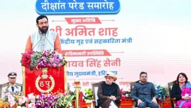 हरियाणा पुलिस में 5,061 नए जांबाजों की शानदार एंट्री, अमित शाह और नायब सिंह सैनी ने ली सलामी