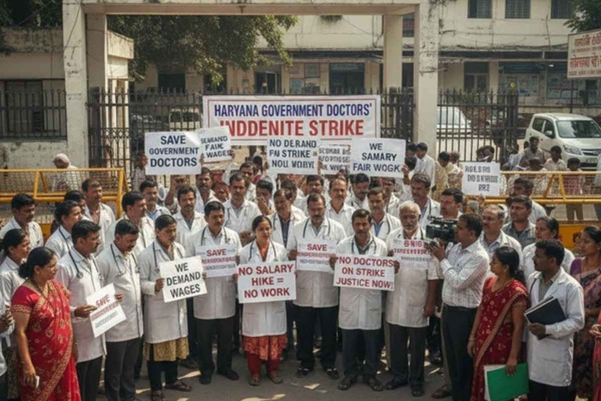 हरियाणा में डॉक्टरों की हड़ताल पर बड़ा फैसला: सरकार ने 4 में से 3 मांगें मानी, SMO भर्ती पर तत्काल रोक