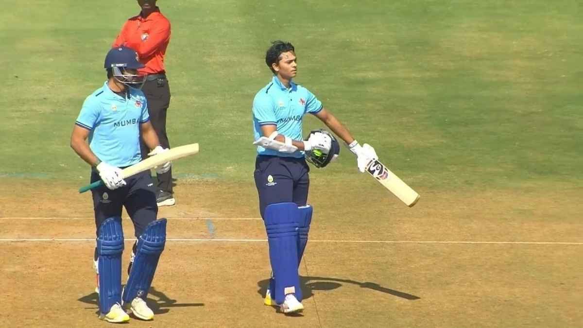 टी20 टीम से बाहर किए गए जायसवाल ने 48 गेंदों में शतक ठोककर मुंबई को दिलाई जीत