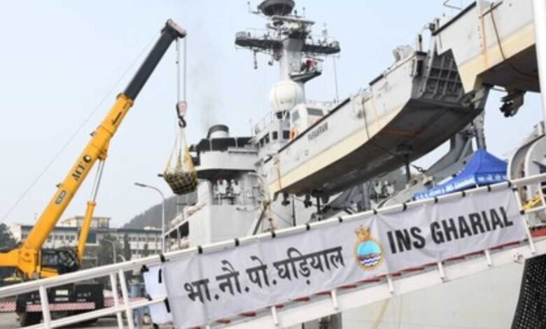 चक्रवात दित्वह के बाद श्रीलंका की मदद को आगे आया भारत, INS Gharial से भेजे 10 बेली ब्रिज