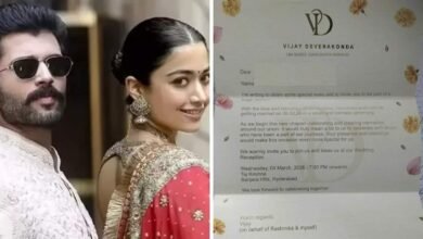 Rashmika-Vijay Wedding: क्या लीक हो गया रश्मिका-विजय की शादी का कार्ड? 26 फरवरी को उदयपुर में फेरे और इस दिन होगा ग्रैंड रिसेप्शन!