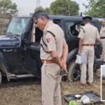 रेवाड़ी में खून से सनी थार मिलने से हड़कंप