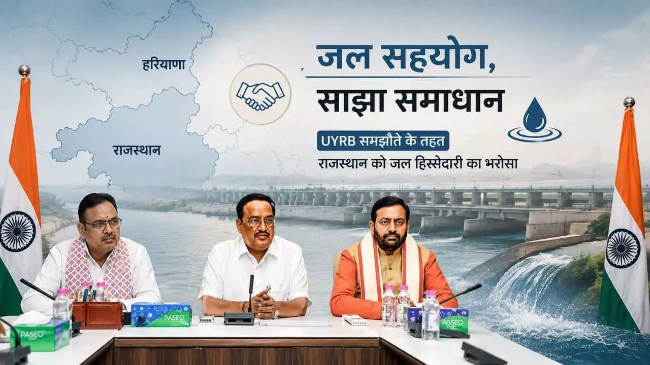 Haryana News: राजस्थान को मिलेगा UYRB समझौते के तहत पानी, एक सप्ताह में होगा नया समझौता