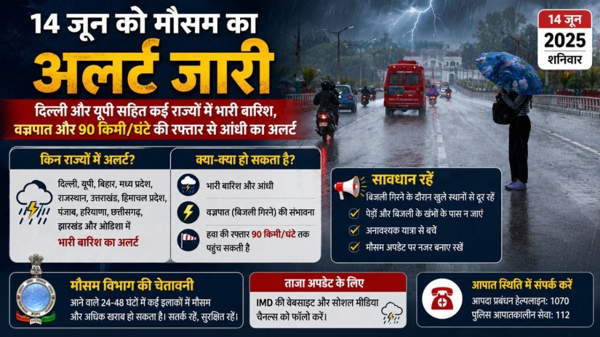 मानसून की आहट: यूपी-दिल्ली समेत 18 राज्यों में आंधी-तूफान का अलर्ट, 90 किमी की रफ्तार से चलेंगी हवाएं