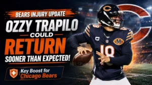 Chicago Bears Injury Update: Ozzy Trapilo Could Return Sooner Than Expected