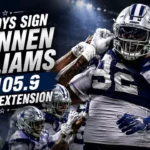 Cowboys Sign Quinnen Williams to $105.9 Million Extension