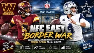 NFC East Border War: Commanders and Cowboys Battle to Evade Critical 0-2 Hole at AT&T Stadium 5 NFC East Border War: Commanders and Cowboys Battle to Evade Critical 0-2 Hole at AT&T Stadium