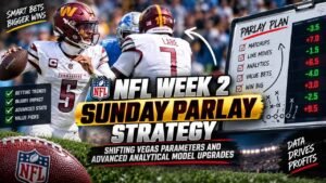 NFL Week 2 Sunday Parlay Strategy: Shifting Vegas Parameters and Advanced Analytical Model Upgrades 8 NFL Week 2 Sunday Parlay Strategy: Shifting Vegas Parameters and Advanced Analytical Model Upgrades