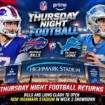 Thursday Night Football Returns: Bills and Lions Clash to Open New Highmark Stadium in Week 2 Showdown